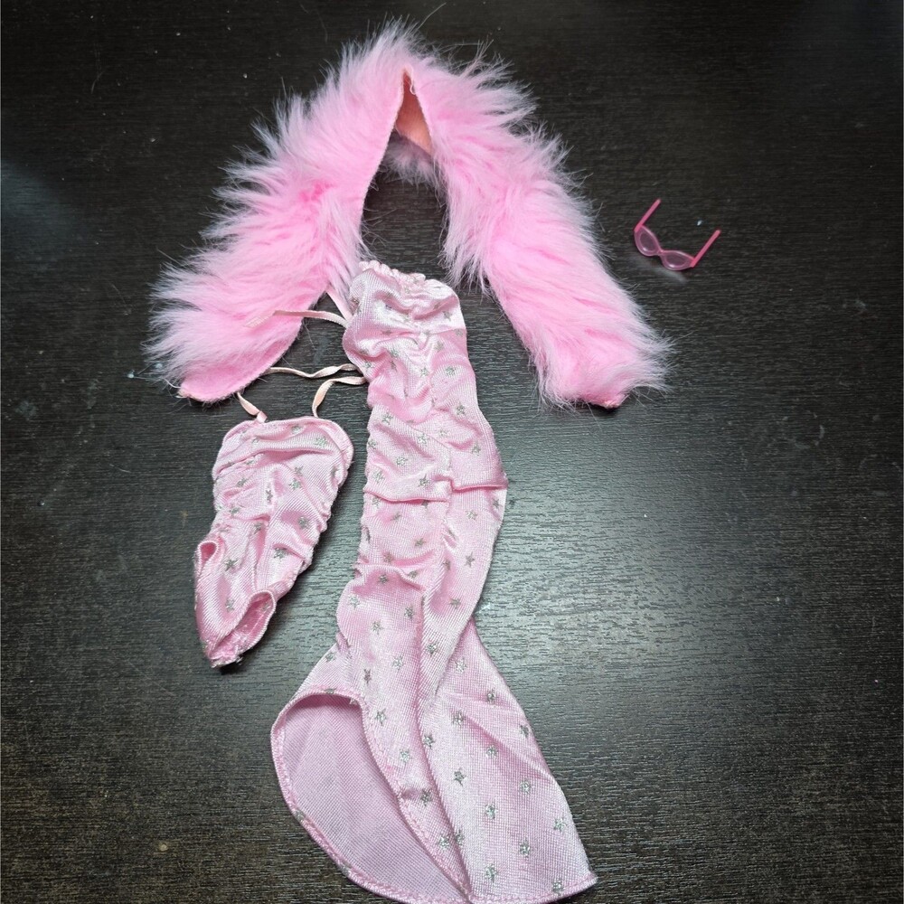 Super Star Barbie Fashion ~ Movie Star - 1988 Mattel Doll Pink Luxury Outfit